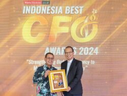 Direktur Keuangan & Strategi Bank DKI, Romy Wijayanto Raih Indonesia Best CFO Awards 2024