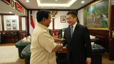 Menteri Pertahanan Prabowo Subianto Berkunjung ke Cina, Temui Xi Jinping dan Li Qiang