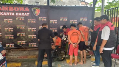 Tiga Tersangka Curanmor Positif Sabu, Uang Hasil Curian Digunakan Untuk Beli Narkoba