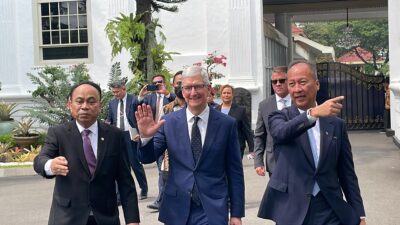 Bos Apple Datang ke Indonesia, Bahas Investasi di Istana Bersama Jokowi