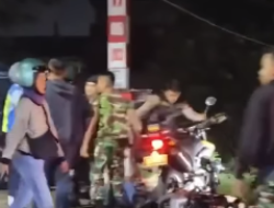 Salah Jalan, Geng Motor Masuk Kawasan Militer Dihajar Polisi Militer