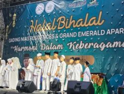 Rayakan Halalbihalal, Gading Nias Residences dan Grand Emerald Apartment Dapat Dukungan Sudin PPKUKM