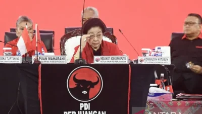 Megawati Dalama Pidato Politiknya Saat Rakernas V PDIP: Saya Sekarang Provokator Demi Kebenaran dan Keadilan