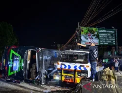 Sebanyak 32 Orang Korban Luka Kecelakaan Bus SMK Lingga Kencana Dilarikan ke Beberapa RS di Depok