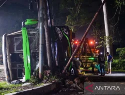 Kecelakaan Bus di Ciater Subang, 4 Orang Meninggal Dunia