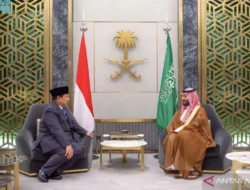 Prabowo Temui Perdana Menteri Arab Saudi di Jeddah, Bahas Hubungan Bilateral dan Palestina
