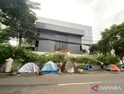 Pengungsi yang Mendirikan Tenda di Kawasan Kuningan Jakarta jadi Tugas UNHCR