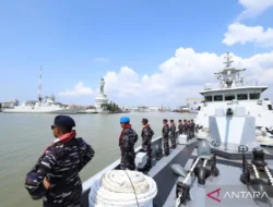 TNI AL Kerahkan Dua Kapal Perang Untuk Latihan Bersama di Sekitar Perairan Malaysia