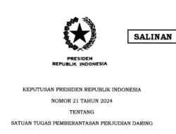 Jokowi Terbitkan SK Pembentukan Satgas Pemberantasan Judi Online, Dipimpin Menkopolhukam