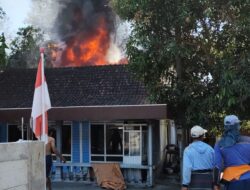 Terjadi Lagi! Kebakaran Akibat Korsleting Listrik Menimpa Rumah Seorang Janda di Madiun