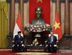 Prabowo Temui Presiden Vietnam dan Menyatakan Siap Bantu Vietnam Pasca Dihantam Topan Yagi