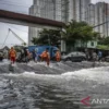 Enam Ruas Jalan di Jakarta Utara Terendam Banjir, BPBD Lakukan Penanganan Cepat