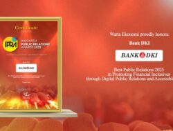 Dorong Inklusi Keuangan Bank DKI Raih Indonesia Public Relations Award 2025