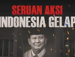 Puncak Aksi Unjuk Rasa “Indonesia Gelap” Digelar 20 Februari Mendatang