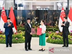 Indonesia dan Singapura Teken MoU Kerja Sama Ketahanan Pangan dan Teknologi Pertanian