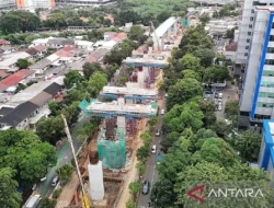 LRT Jakarta Velodrome-Manggarai Ditargetkan Beroperasi Kuartal III 2026, Progres Capai 57,75 Persen