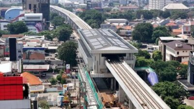 Progres LRT Jakarta Fase 1B Tembus 91%, Kapan Beroperasi? Ini Detail Terbarunya