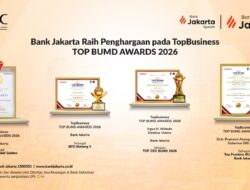 Bank Jakarta Borong Penghargaan di TOP BUMD Awards 2026, Raih Bintang 5 hingga TOP CEO