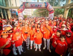 Jalan Sehat Kalibata City Pecahkan Rekor, 1.200 Warga Turun ke Jalan Sambut HUT RI ke-81
